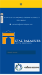 Mobile Screenshot of diaz-balaguer.es